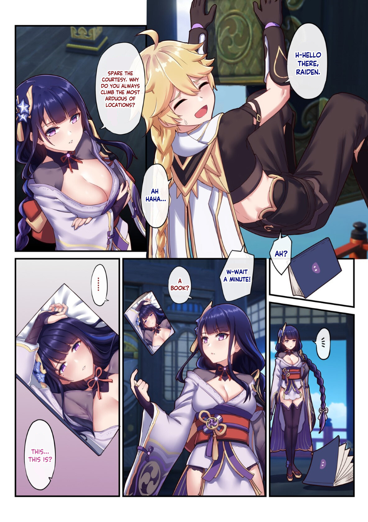 Hentai Manga Comic-The Inexperienced Raiden Shogun-Read-6